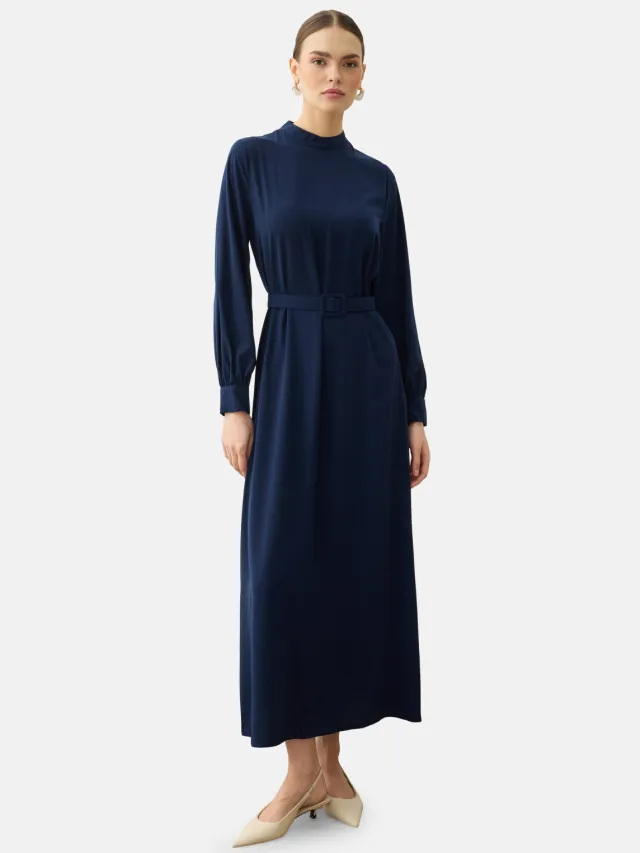 Refka Modest Dress Refka Marineblauw