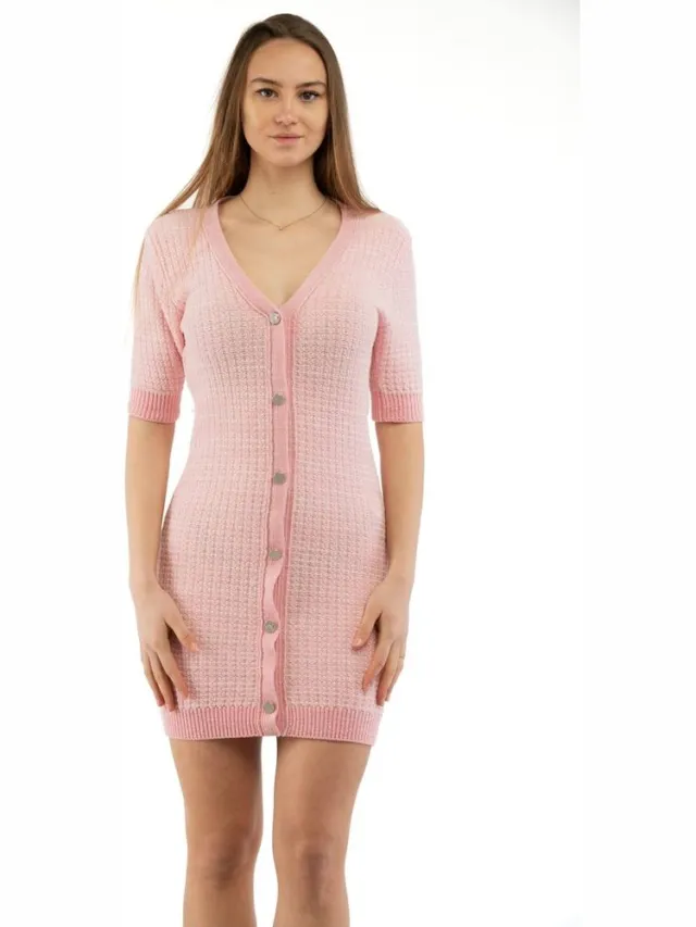 Moschino Multicolor Viscose Casual Dress Veelkleurig