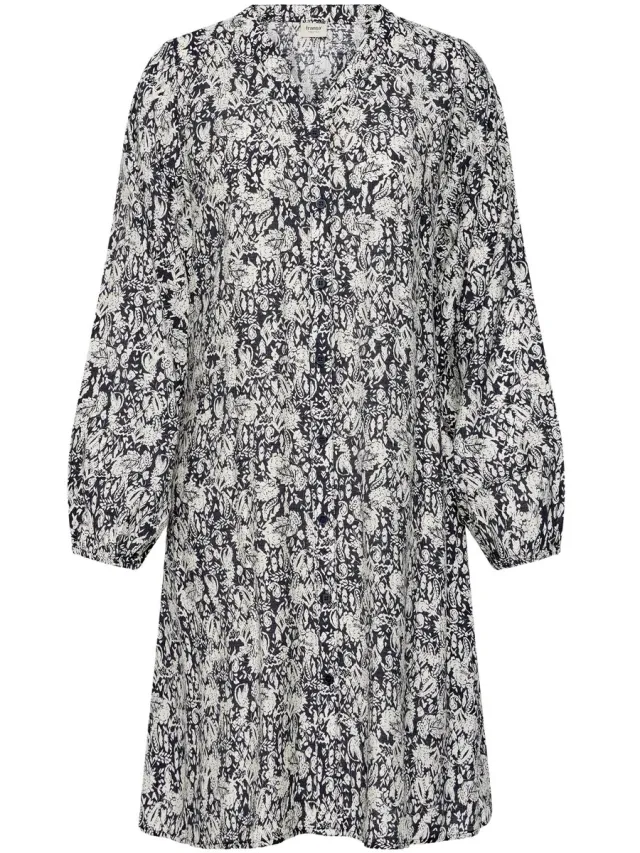 Fransa FRARIANA DR 15 - Dames - Mini jurken FLORAL PAISLEY SALUTE