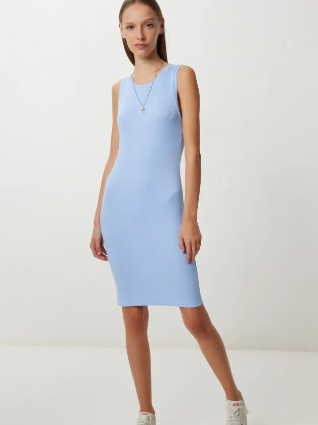 Happiness Istanbul Bodycon Mini-jurk Bordeauxrood