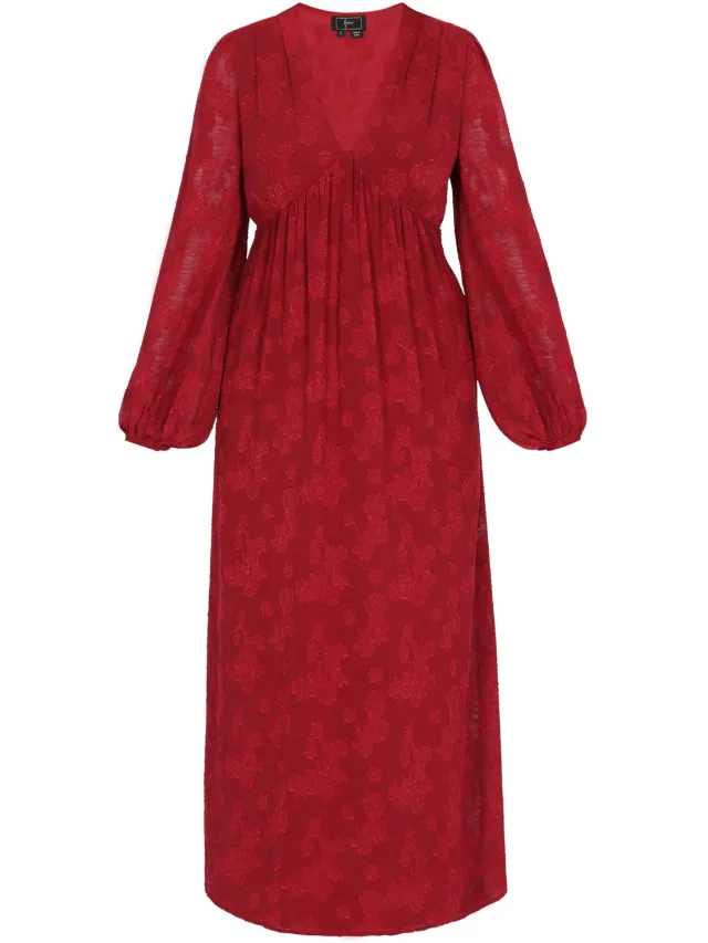 NAEMI Dress Burgundy