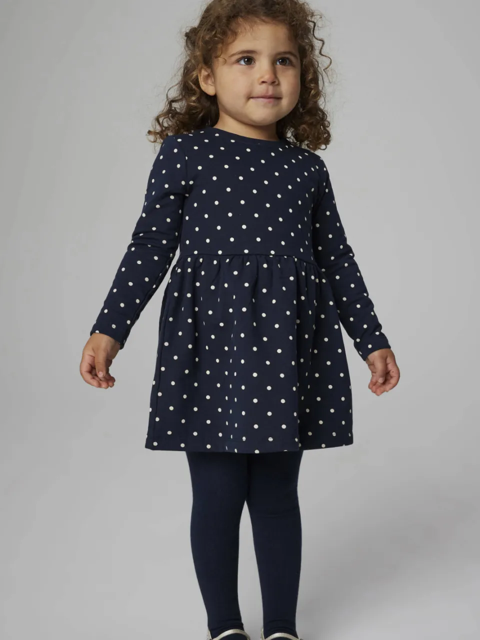 NAME IT MINI a-lijn jurk donkerblauw, foto 3