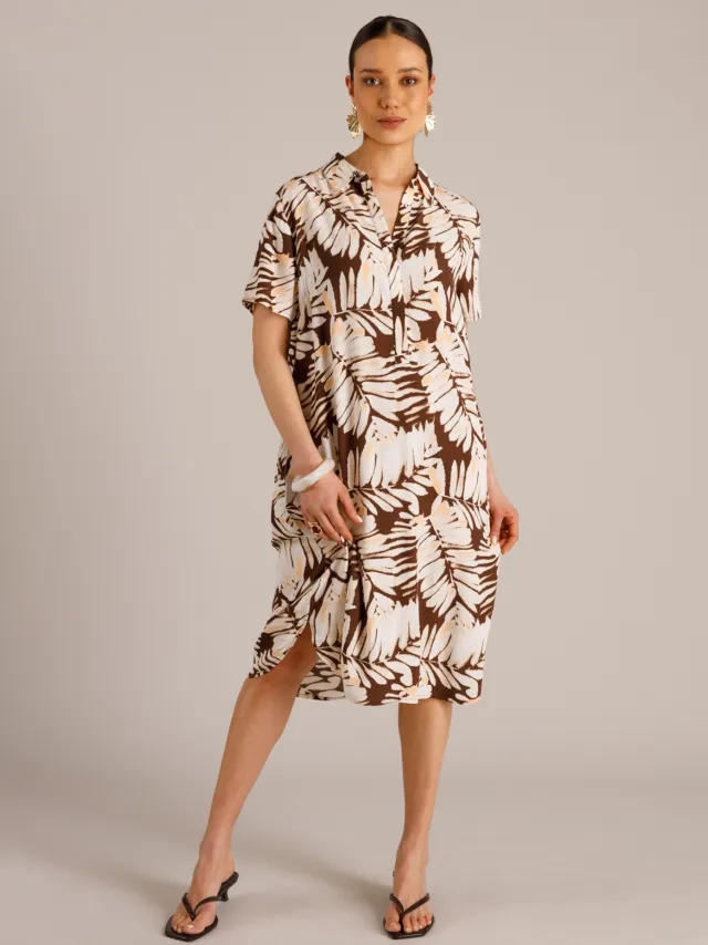Yest YYTereza Essential One pieces - Coffee Brown/Multi-C Bruin
