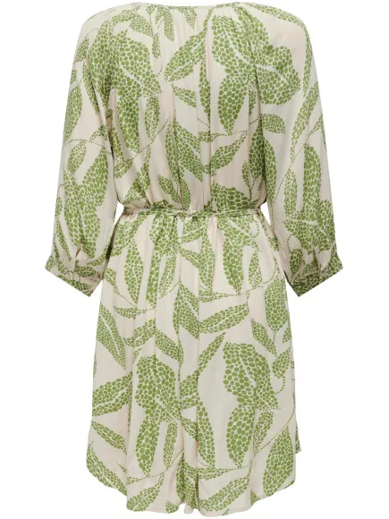 Jacqueline De Yong Kopie van bree life 3/4 raglan dress veelkleurig, foto 2