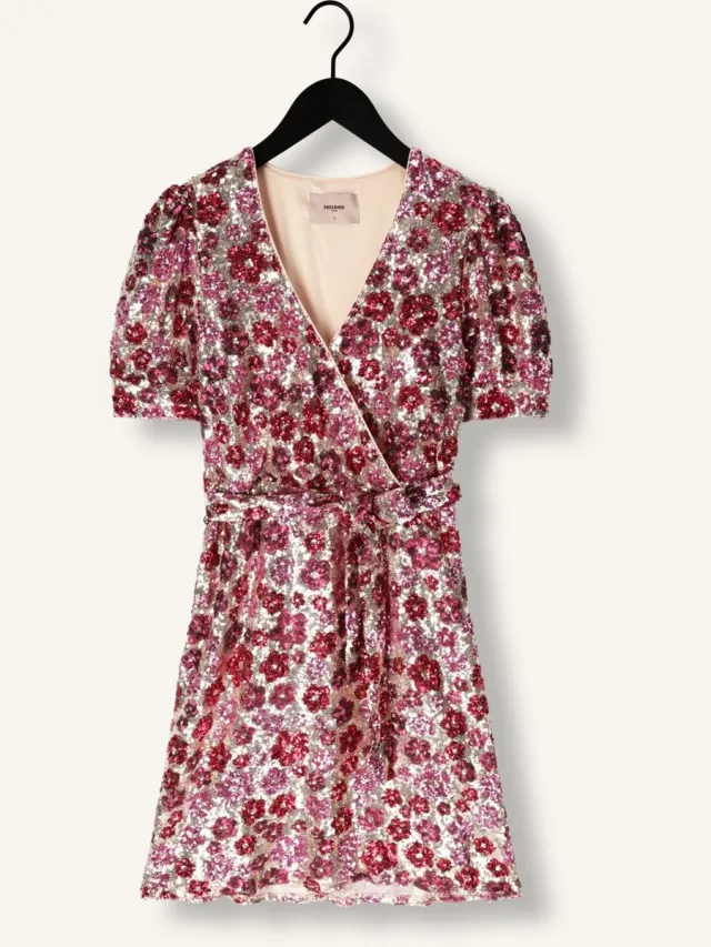 Freebird Dieke Ss Dames - Jurk - Multi