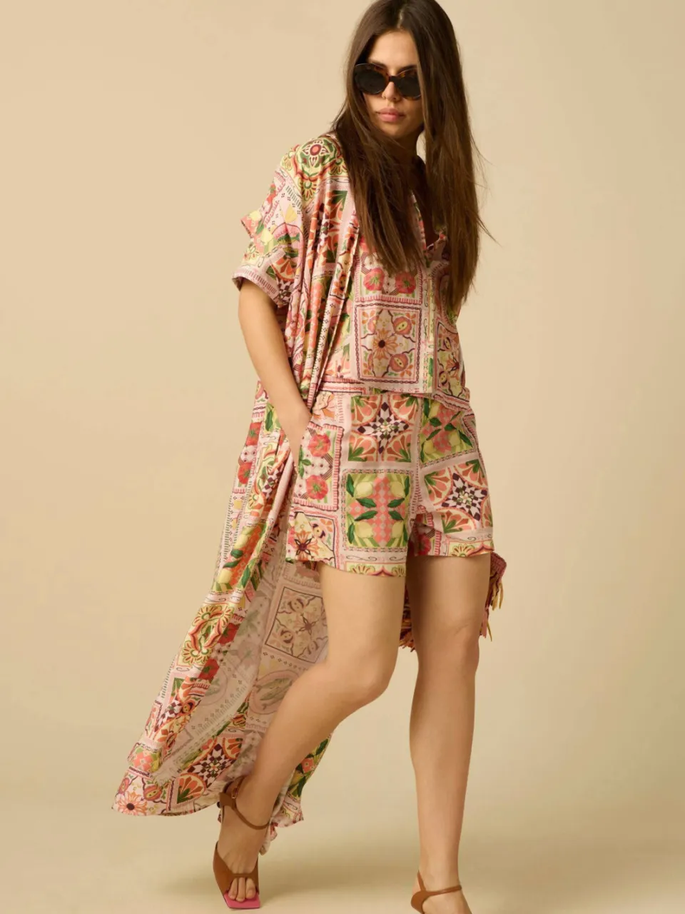 Sissy-Boy viscose blousejurk met print - meerkleurig multicolor, foto 5