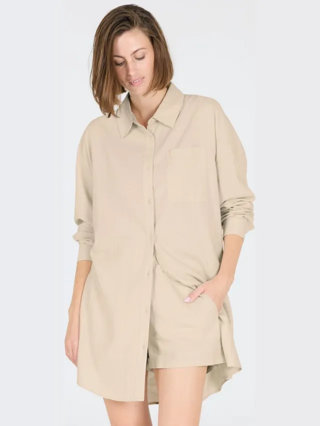 Athlecia Kleid Resort Lichtbeige