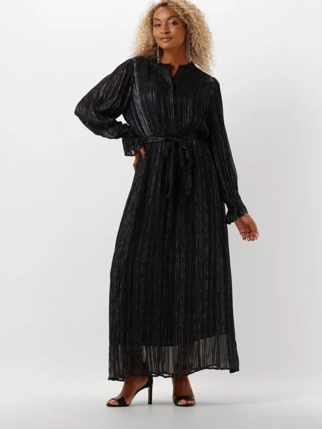 Notre-V Nv-elaine Dress Dames - Jurk - Zwart