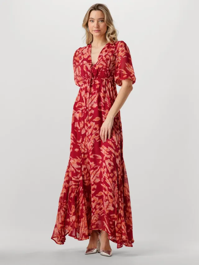 Notre-V Dames Jurken Nv-fiore Maxi - Rood