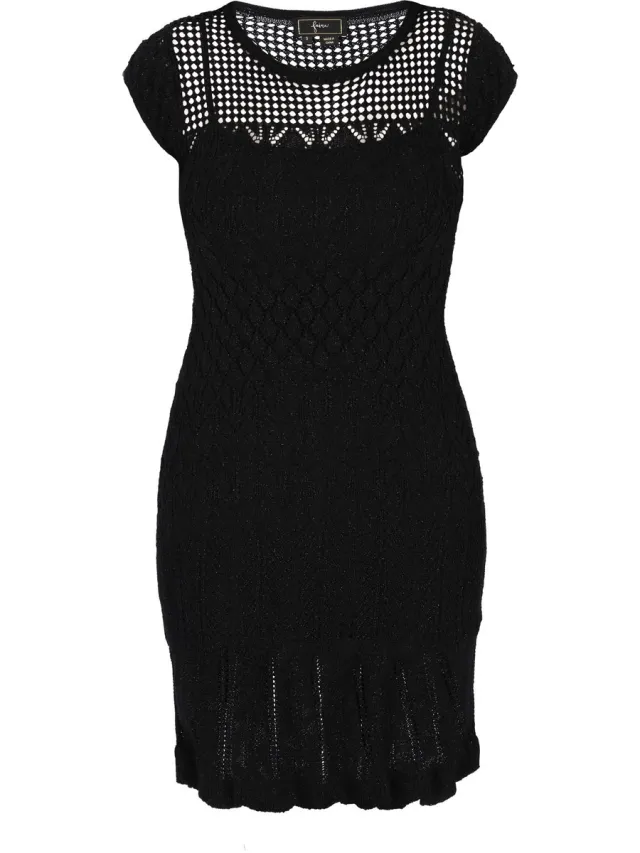 Faina Dress black black