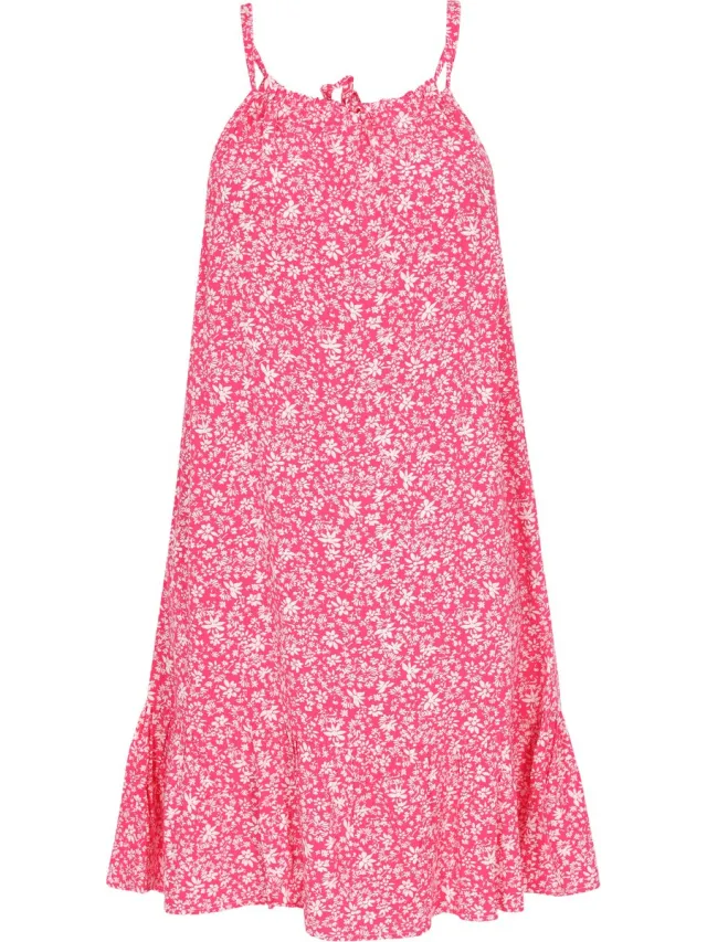 MyMo jurk roze wit
