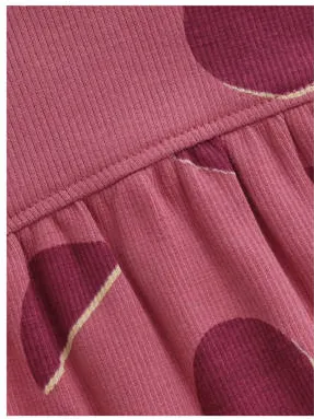 Noppies babyjurk fijn gebreid roze, foto 3
