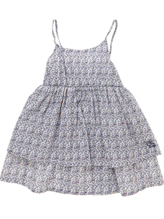 Miss Girly Korte Jurk Miss Girly Robe fille FORMEL Blauw