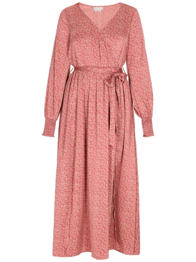 Usha jurk Dames Oud roze beige, foto 2