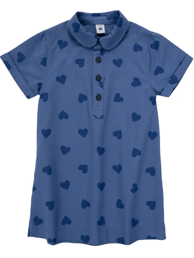 Petit Bateau Korte Jurk Petit Bateau BIBICHE Marine