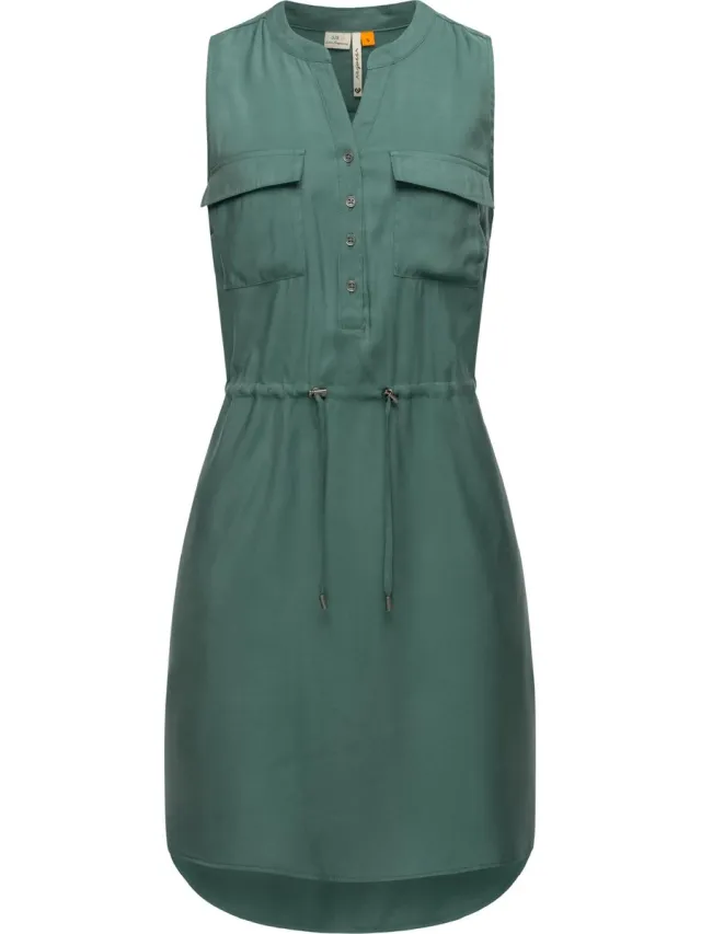 Ragwear Dames Blouse jurk Roissin Dennengroen