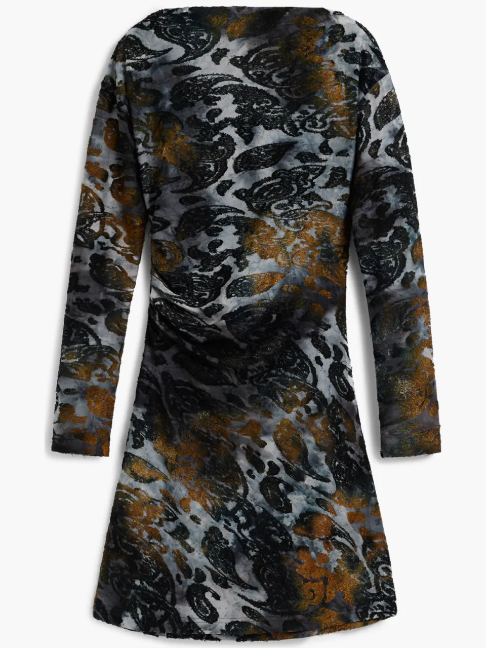 Desigual korte jacquard jurk met print - meerkleurig multi, foto 2