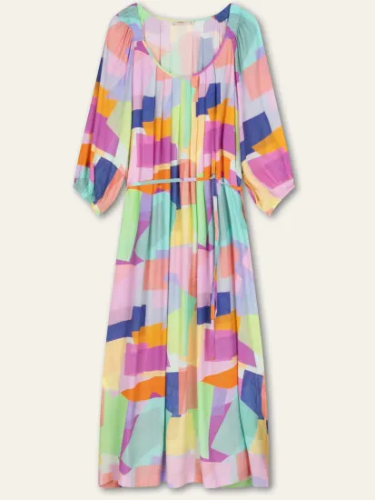 Oilily Duchamp jurk veelkleurig, foto 2