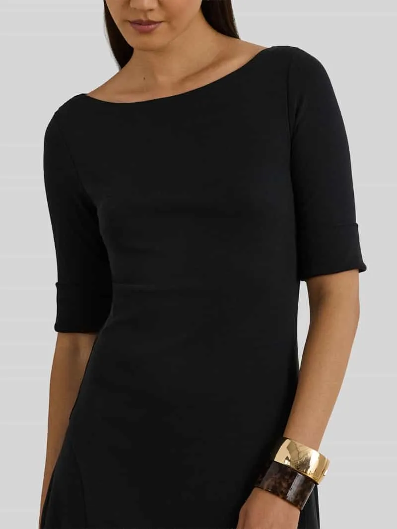 Lauren Ralph Lauren Munzie jurk zwart, foto 6