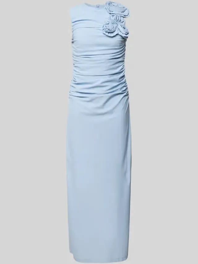 Yas Yasdona SL maxi-jurk lichtblauw, foto 2