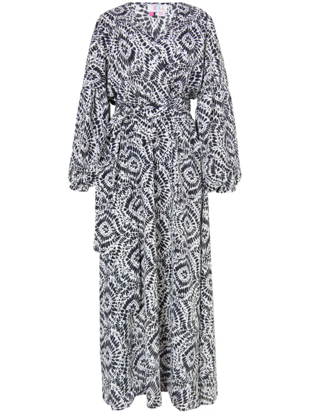 IZIA Maxi-jurk met print Dames zwart