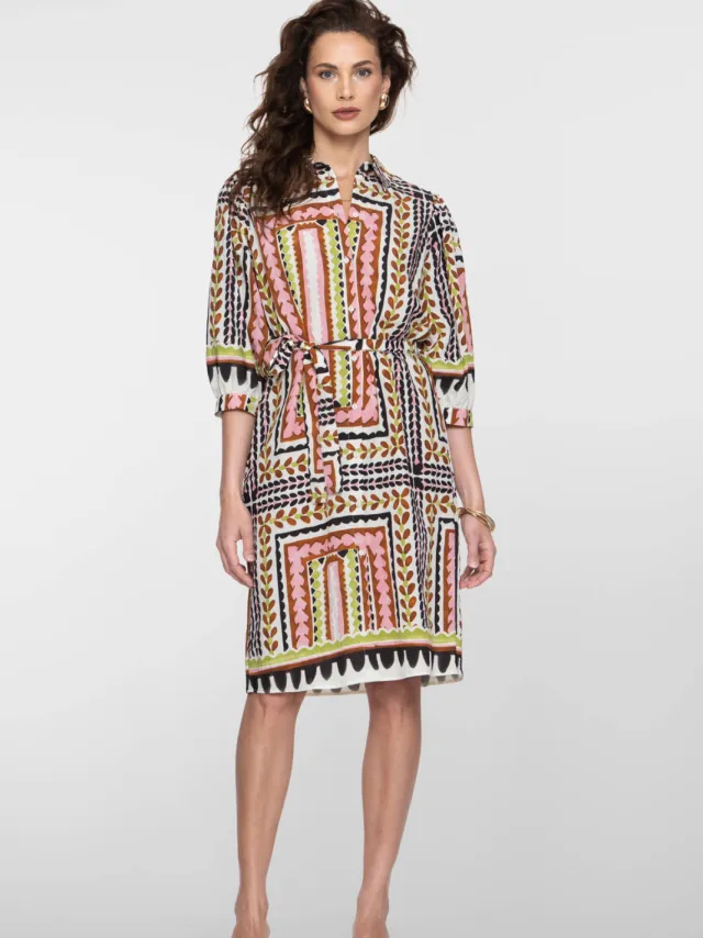 Geisha blousejurk multi