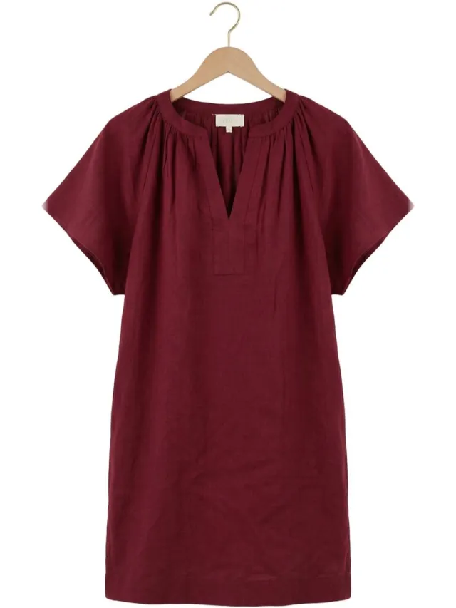 Notre-V Nv-hennette Dames - Jurk - Bordeaux