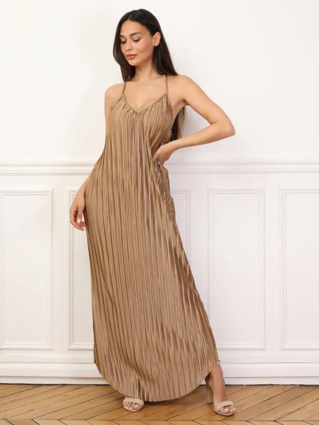 La Modeuse Jurk La Modeuse 71287_P167472 Beige