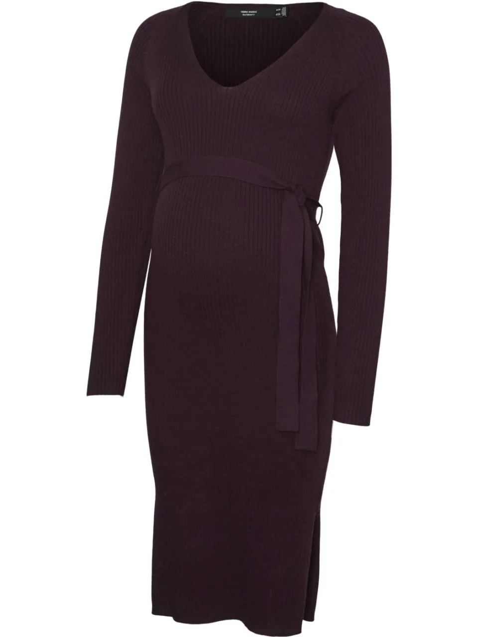 Vero Moda Maternity VMMSABA zwangerschapsjurk aubergine, foto 2