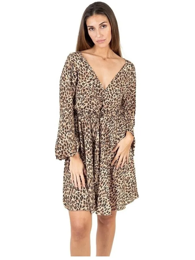 Isla Bonita By Sigris Korte Jurk Isla Bonita By Sigris Korte Jurk Beige