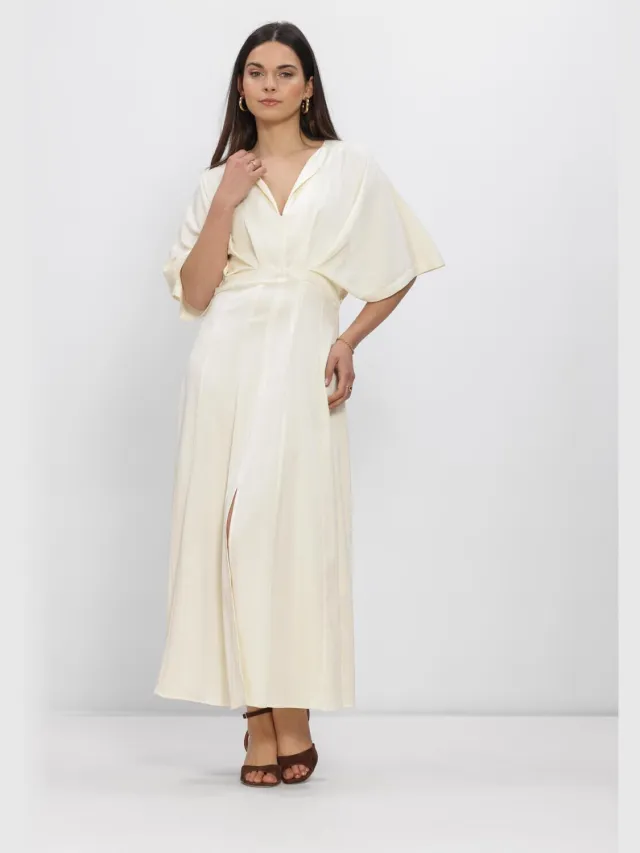 COPENHAGEN MUSE Dames Jurken Cmvianna-dress - Ecru