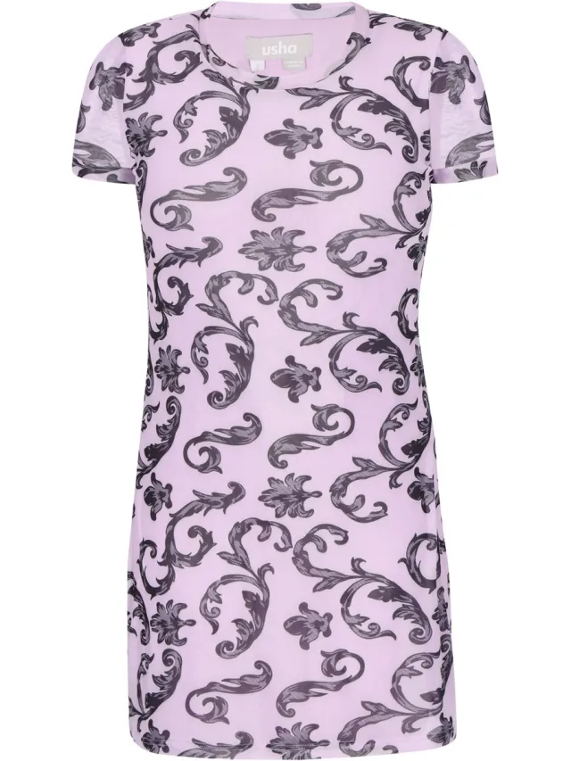 Usha Dress rose black