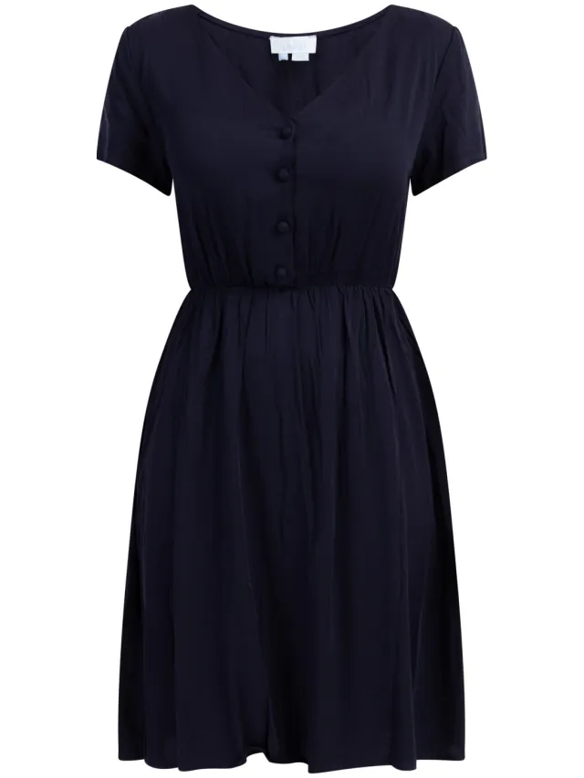Usha Jurk Dames marine, foto 2