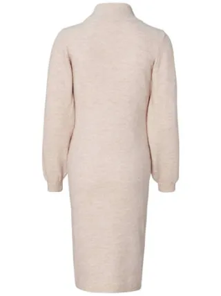 Noppies Mico gebreide zwangerschapsjurk beige, foto 3