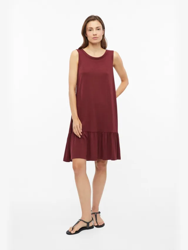 S.Oliver female - Jurk bordeaux