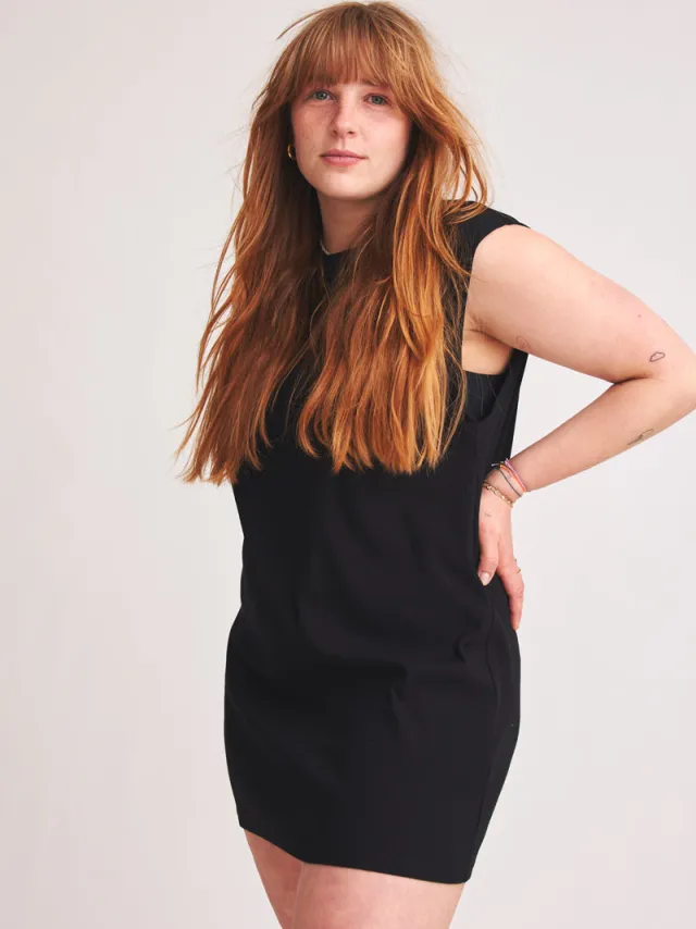 Baìge the Label dames vegan Minijurk Belinda Zwart