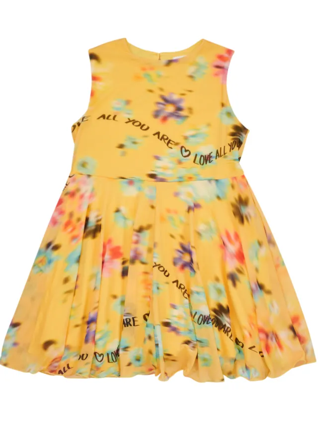 Desigual Korte Jurk Desigual VEST_GARDENIA Geel