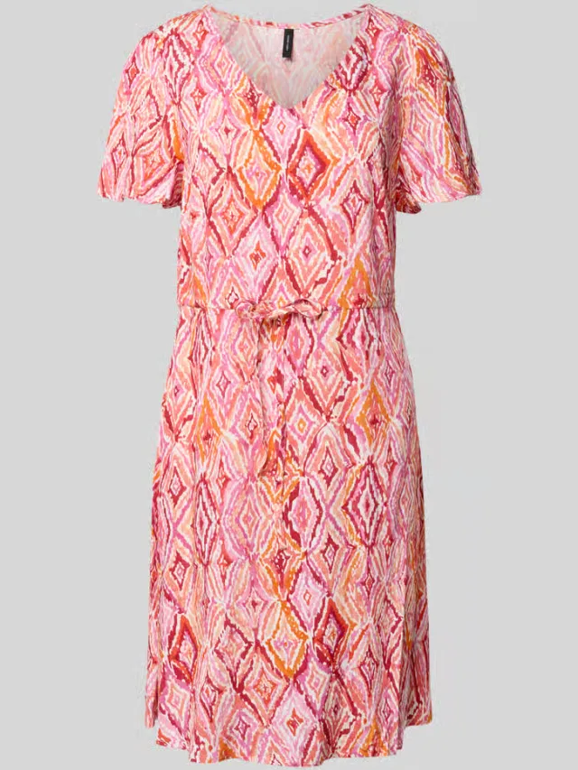 Vero Moda midi jurk roze, foto 2