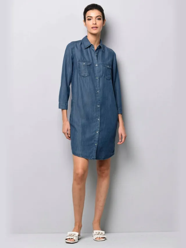 Alba Moda Jurk Donkerblauw