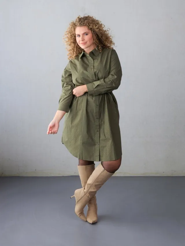 Yest Curve YCGreta One pieces - Grey Olive - maat 3(52)