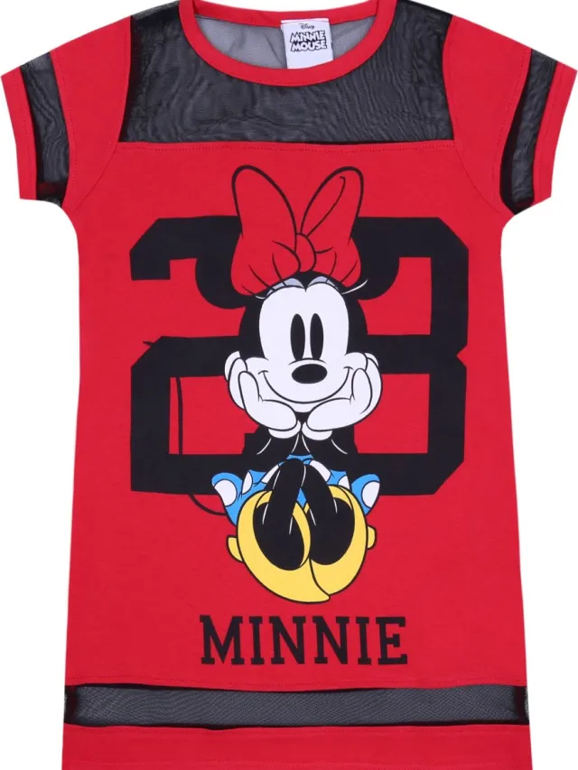 Disney Rode Minnie Mouse Disney-jurk Rood