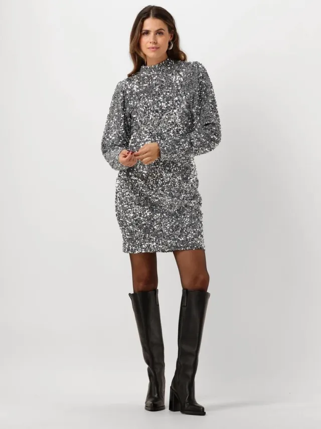 Notre-V Nv-emani Dames - Jurk - Zilver