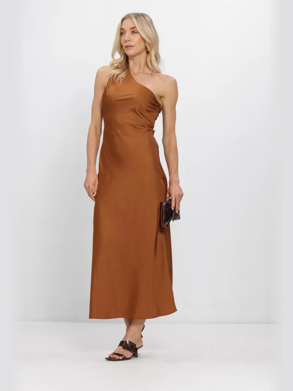 Modström Dames Jurken Narcissamd Dress - Brons