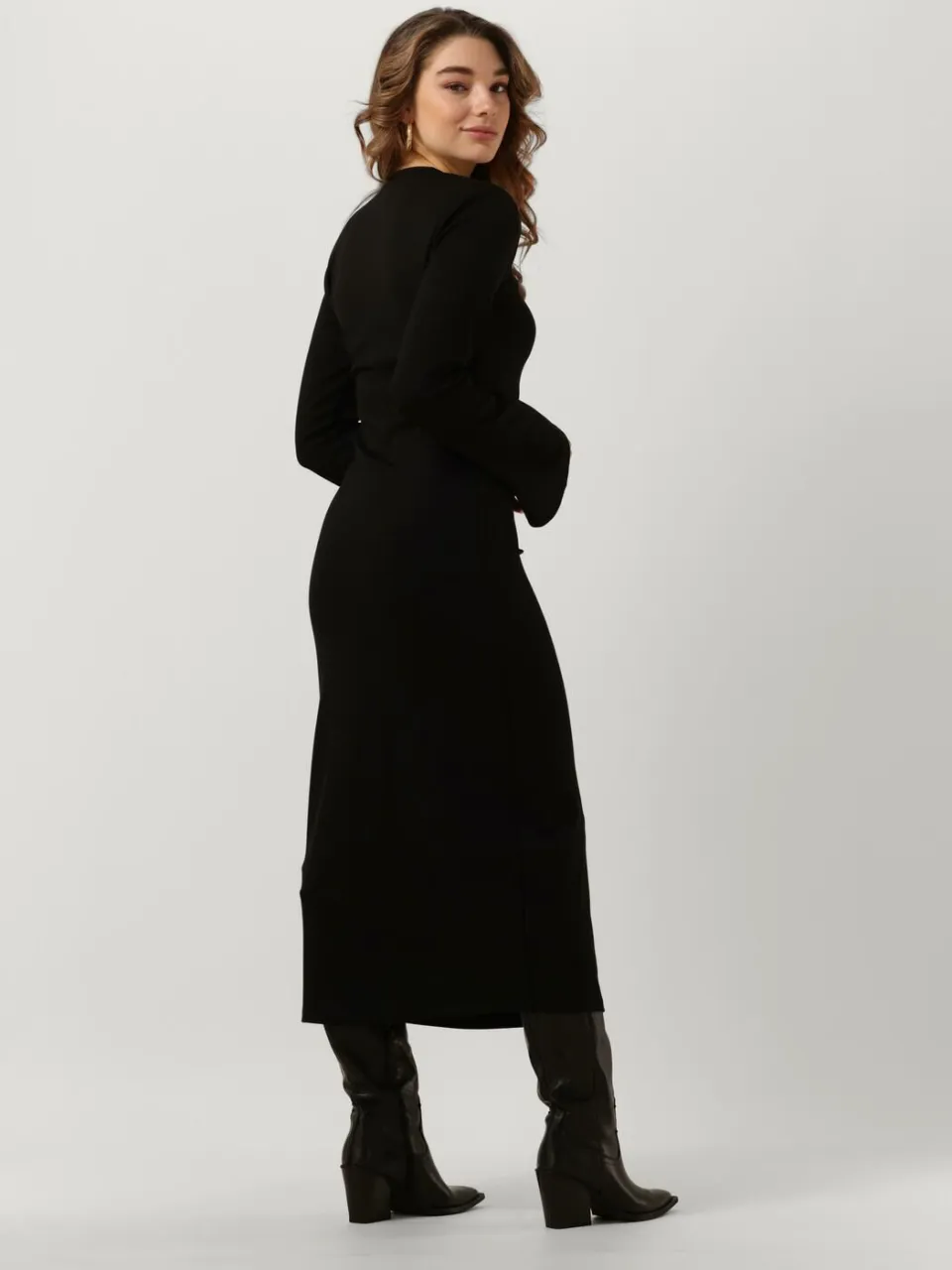 Gestuz Dames Jurken Ankagz Long Dress - Zwart, foto 3