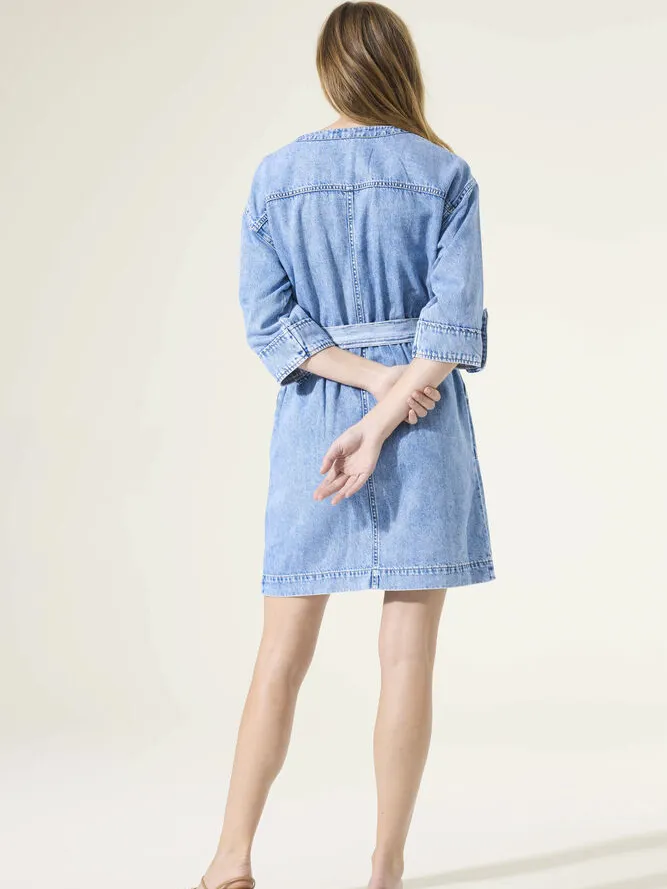 Garcia Denim Jurk - Light Used, foto 2