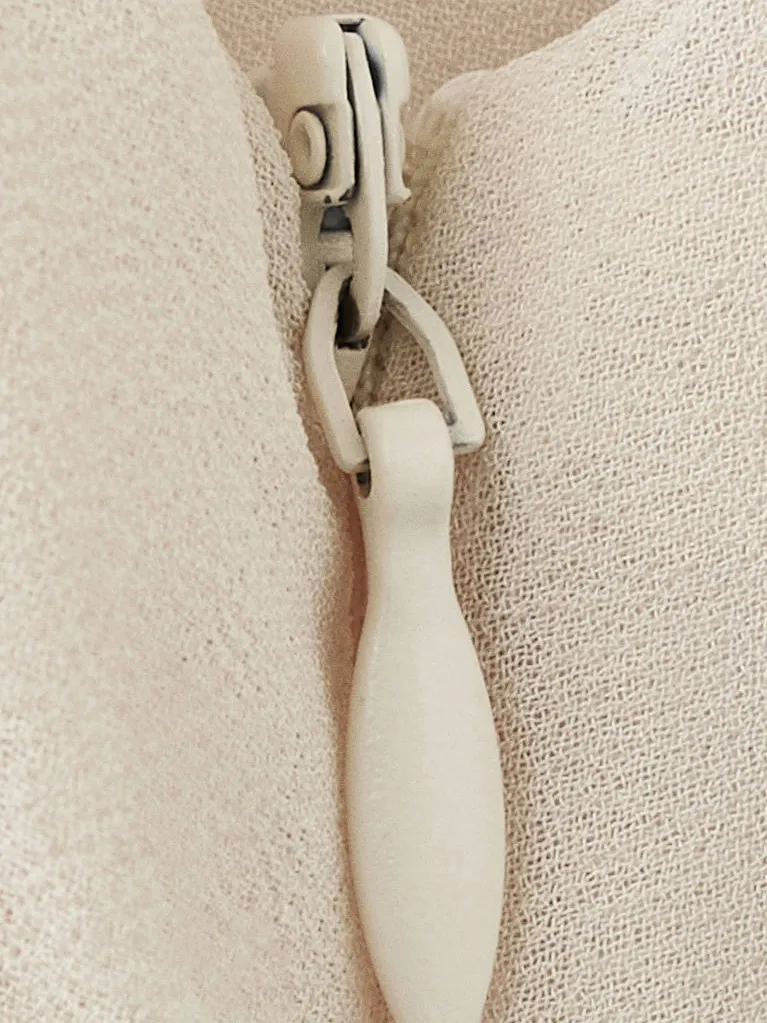 Mango halter korte jurk - beige, foto 5