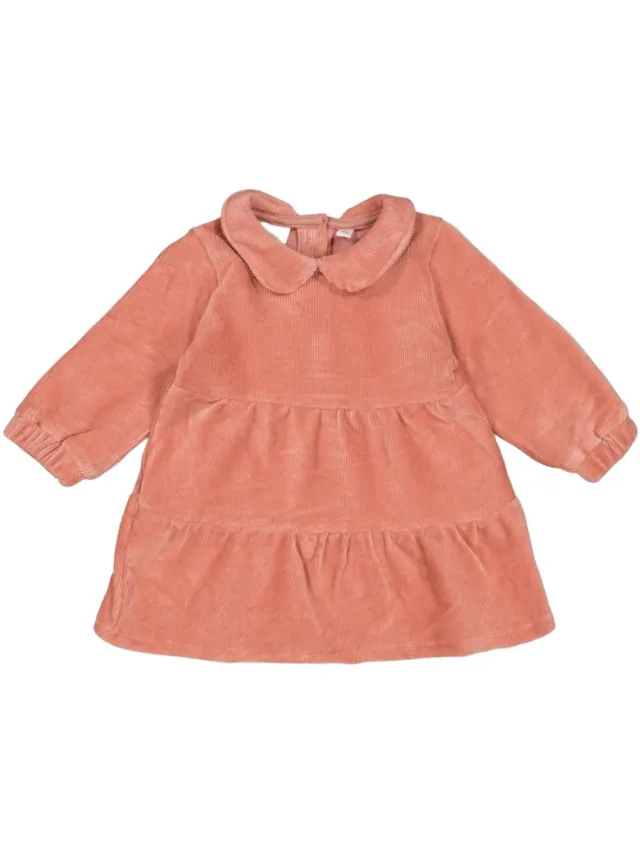 Feetje Woodland Bloom jurk roze