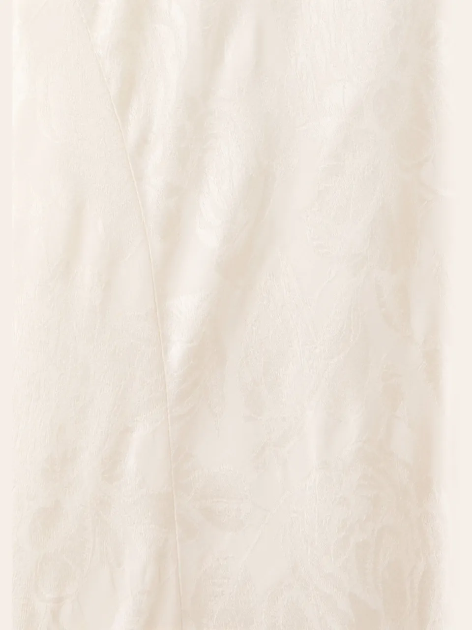 Mango jacquard midi jurk - ecru, foto 7