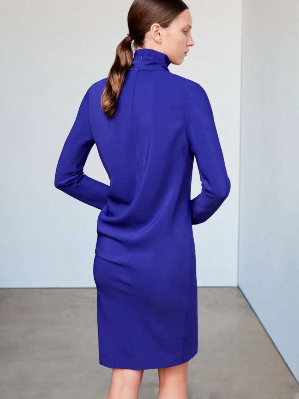 Mango midi jurk - blauw, foto 3