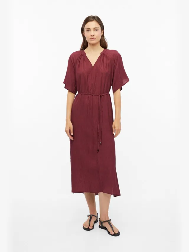 S.Oliver female - Jurk bordeaux